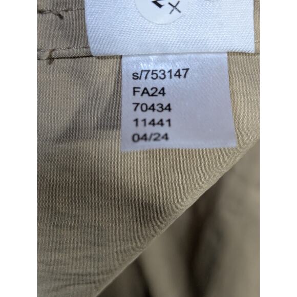 Lou & Grey Modern Anorak Rain Jacket Womens XXL Oversized Fit Full Zip Khaki - Picture 7 of 11